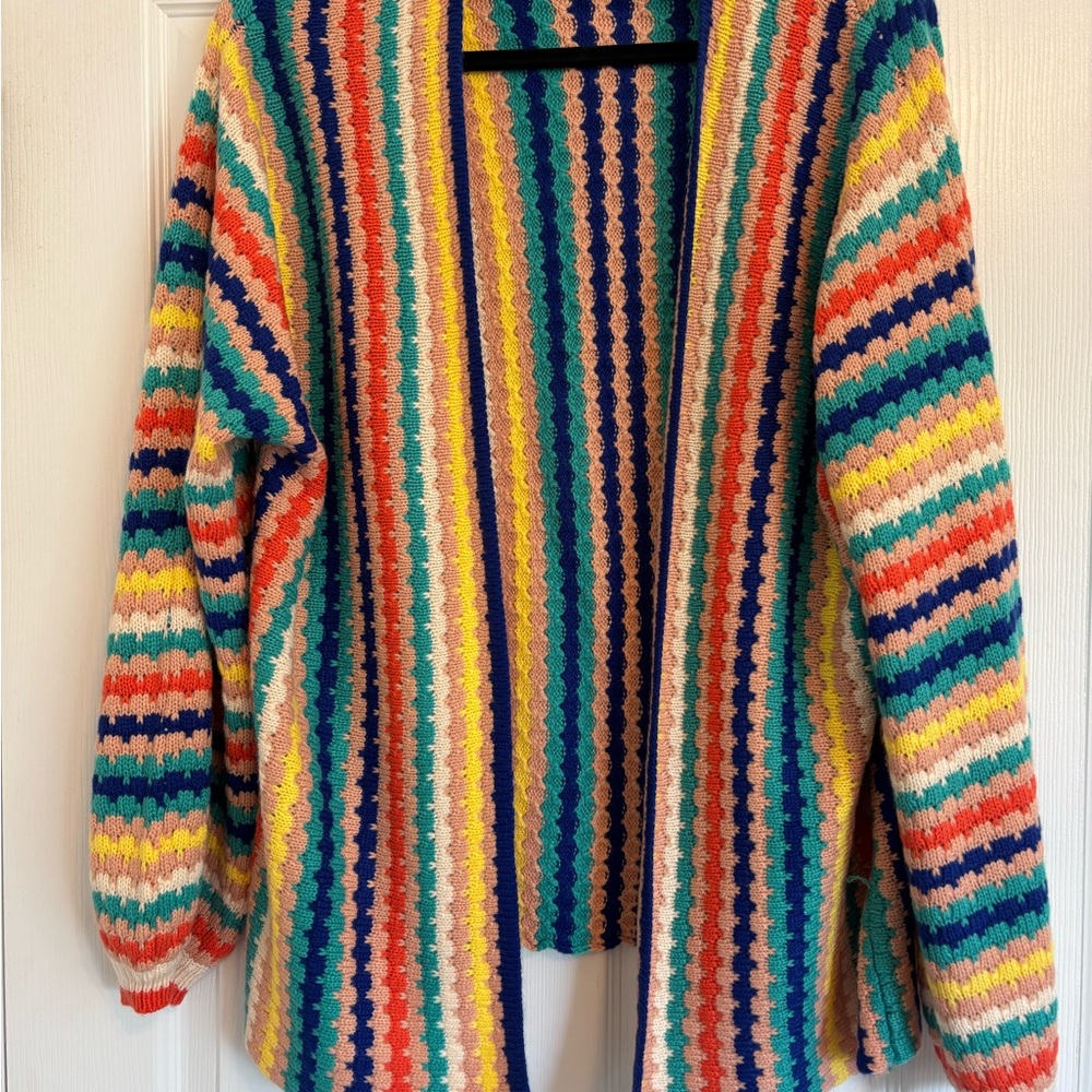Knit Open Front Cardigan